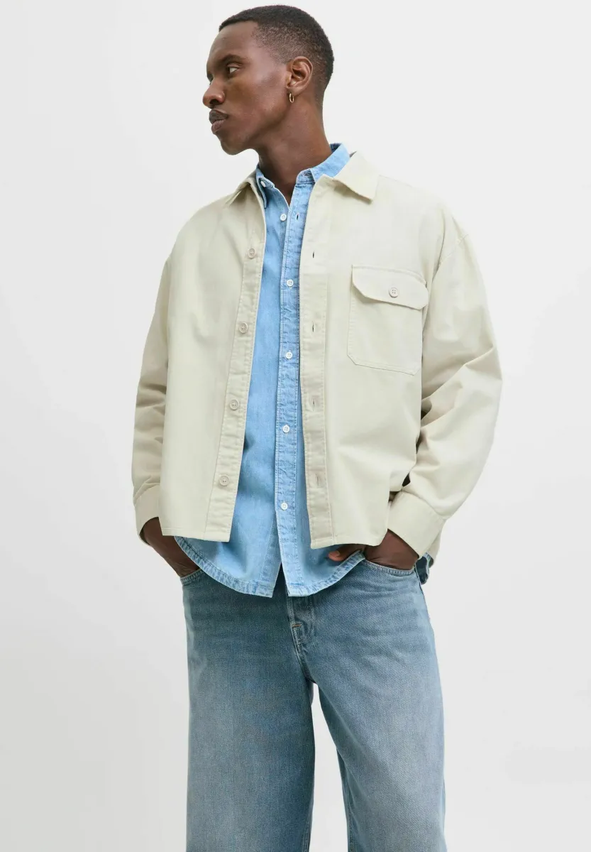 WIDE FIT OVER - Hemd - moonbeam
