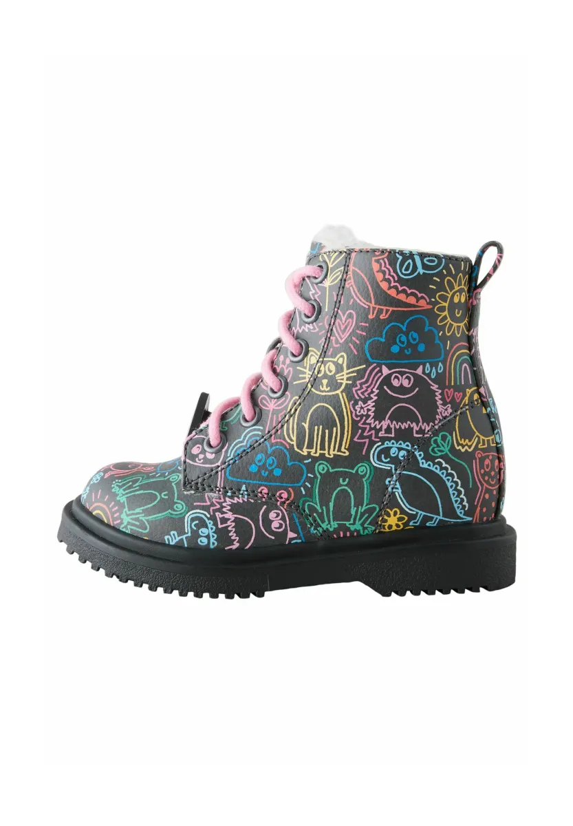WIDE FIT - Schnürstiefelette - multi