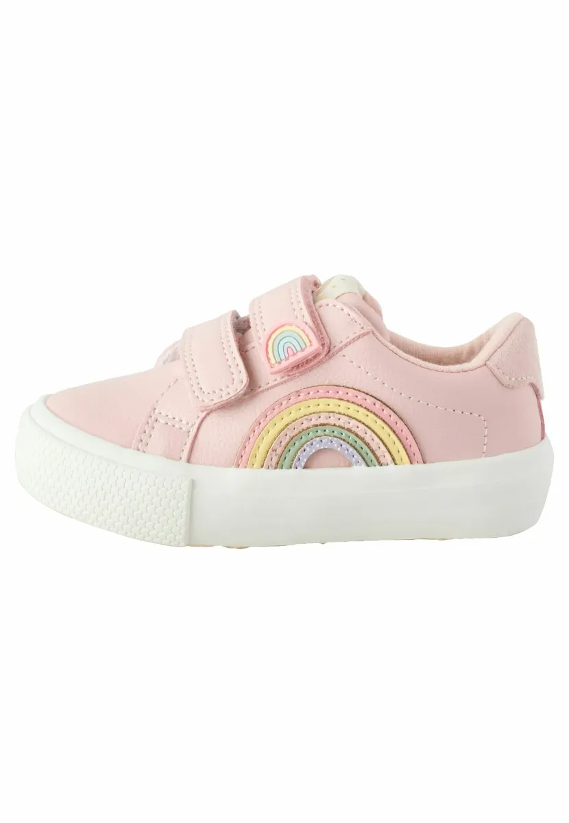 WIDE FIT  TOUCH FASTEN  - Lauflernschuh - pink rainbow