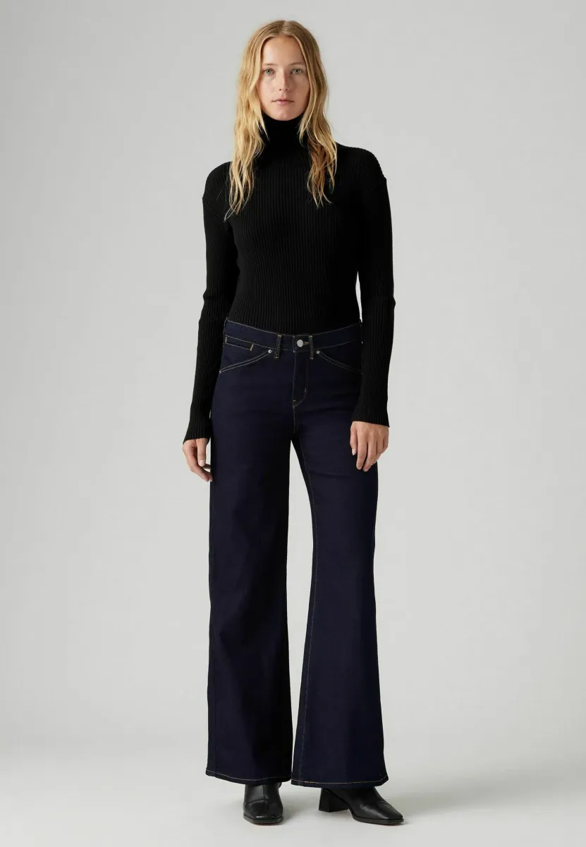 WIDE LEG - Wide Leg - ivy green-0004