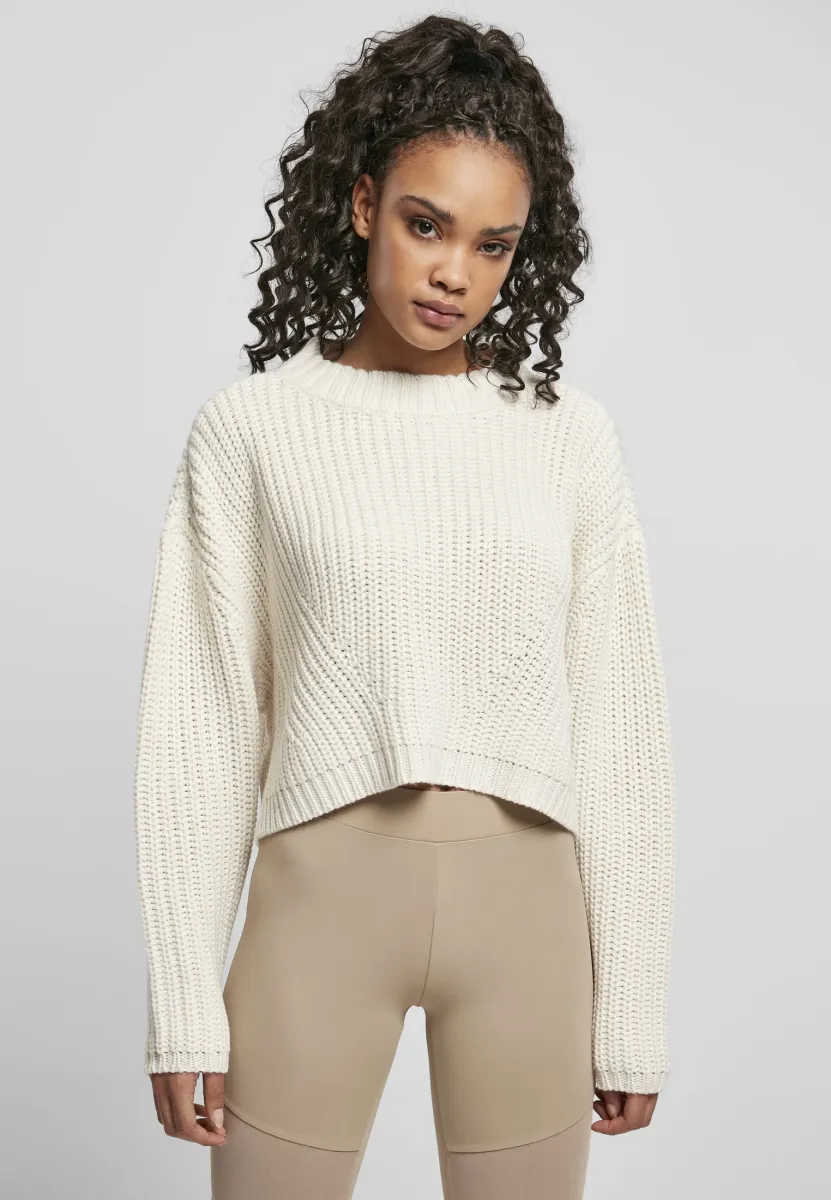 WIDE OVERSIZE  - Strickpullover - whitesand