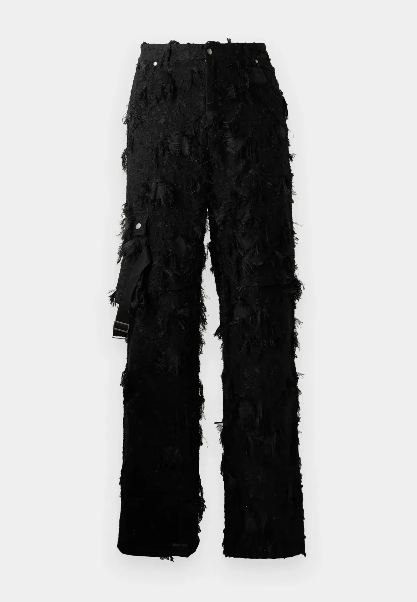 WIDOW PANTS UNISEX - Cargohose - black