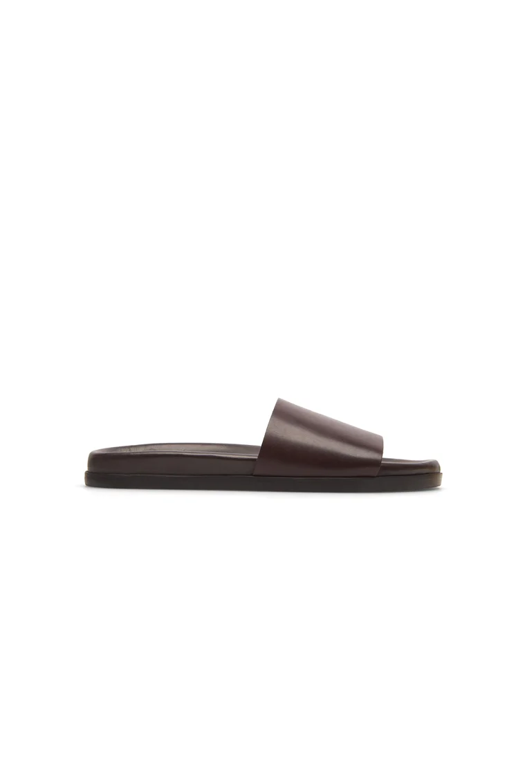 WILBUR - Hausschuh - dark brown