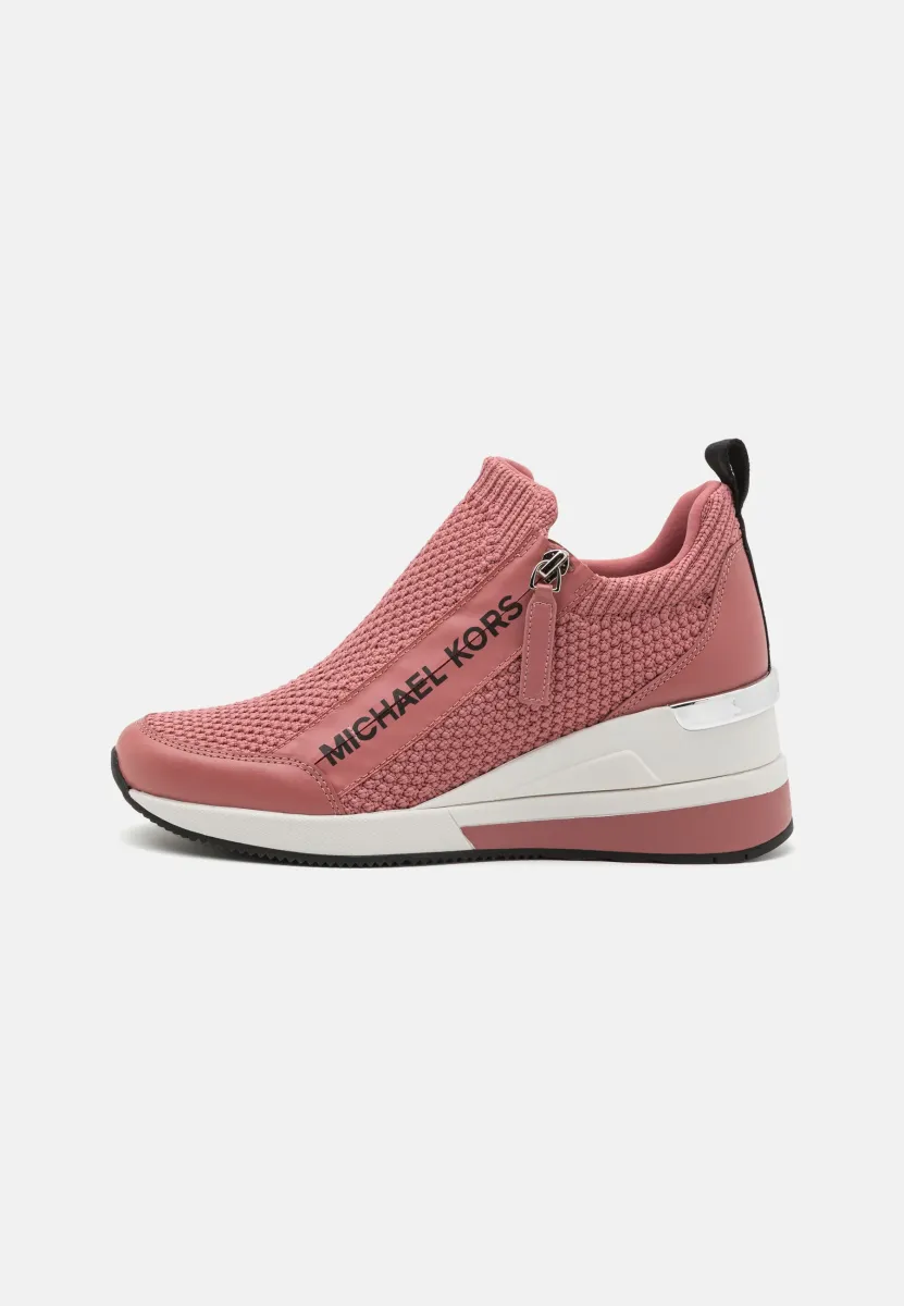 WILLIS WEDGE TRAINER - Sneaker low - rose