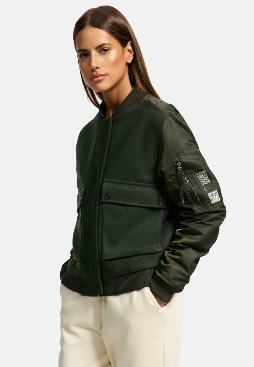 WILLSTEHABEN - Bomberjacke - olive