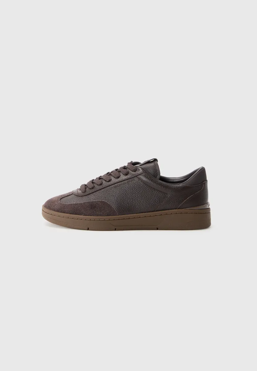 WILTON LACE UP - Sneaker low - chocolate
