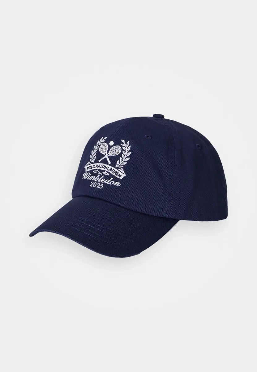 WIMBLEDON CREST TWILL CAP UNISEX - Cap - refined navy