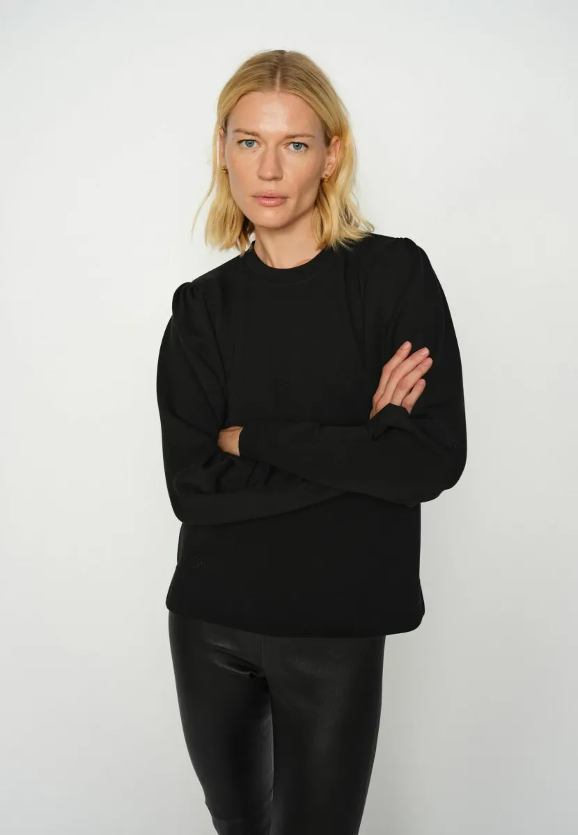 WINAN - Strickpullover - black