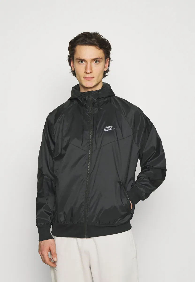 Windbreaker - black/white