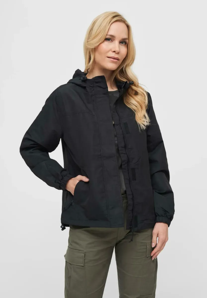 WINDBREAKER FRONTZIP - Leichte Jacke - black