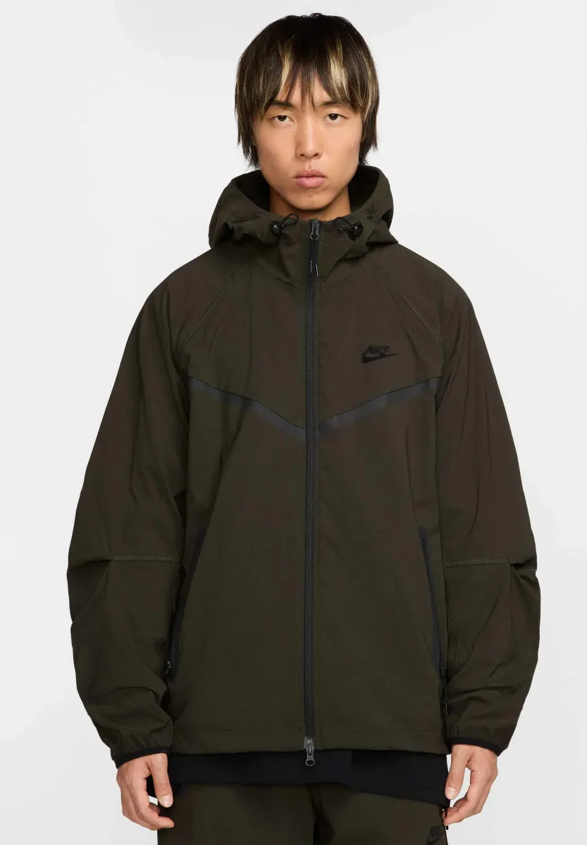Windbreaker - sequoia sequoia black