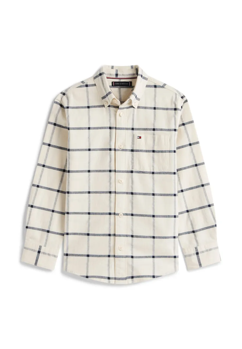 WINDOW PANE CHECK SHIRT - Hemd - white check