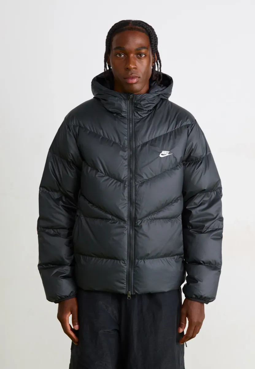 WINDRUNNER  - Daunenjacke - black/white