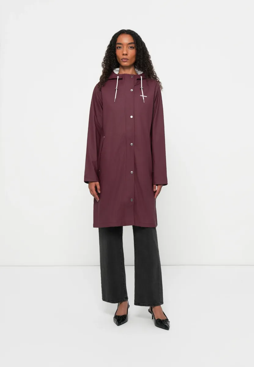 WINGS A SHAPE RAIN COAT - Regenjacke / wasserabweisende Jacke - burgundy