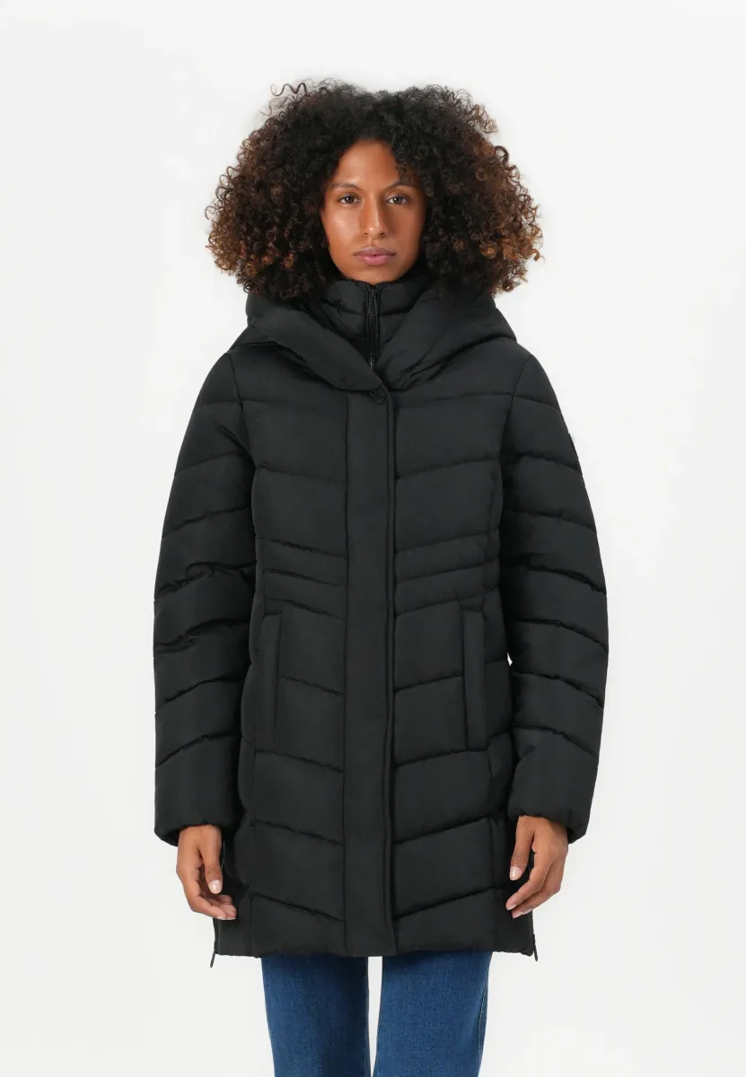 WINTER PUFFER COAT - Wintermantel - deep black