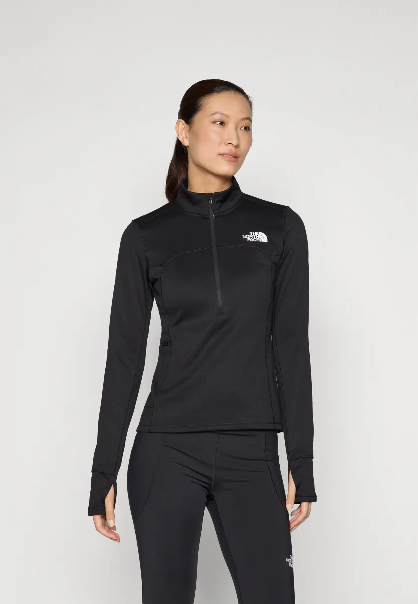 WINTER WARM PRO 1/4 ZIP - Langarmshirt - black