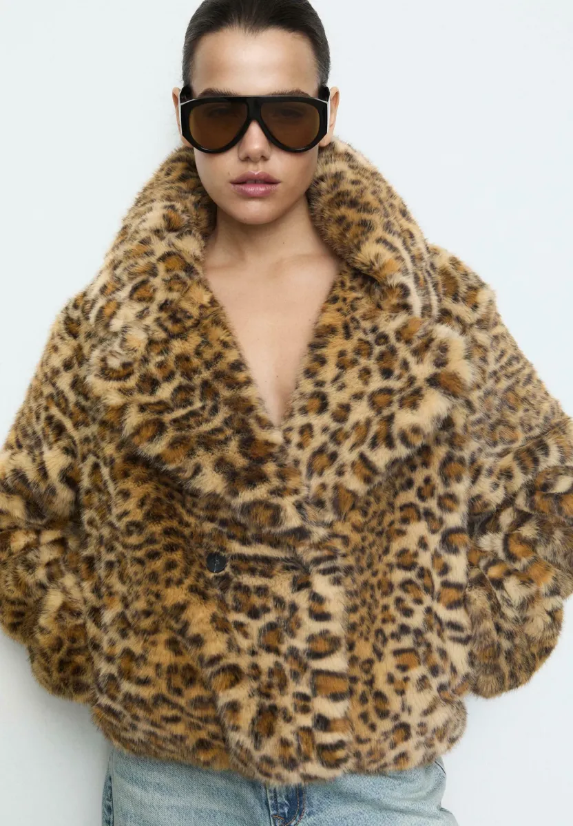 Winterjacke - beige
