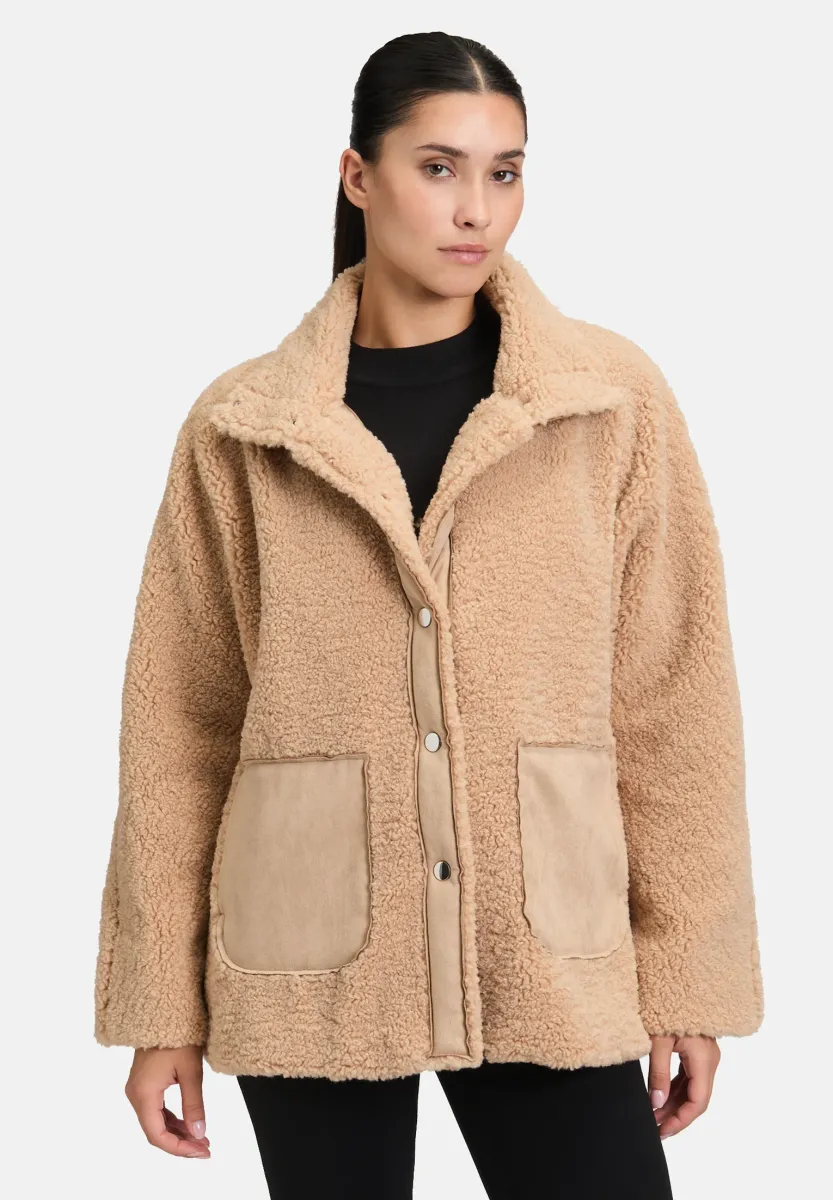 Winterjacke - beige