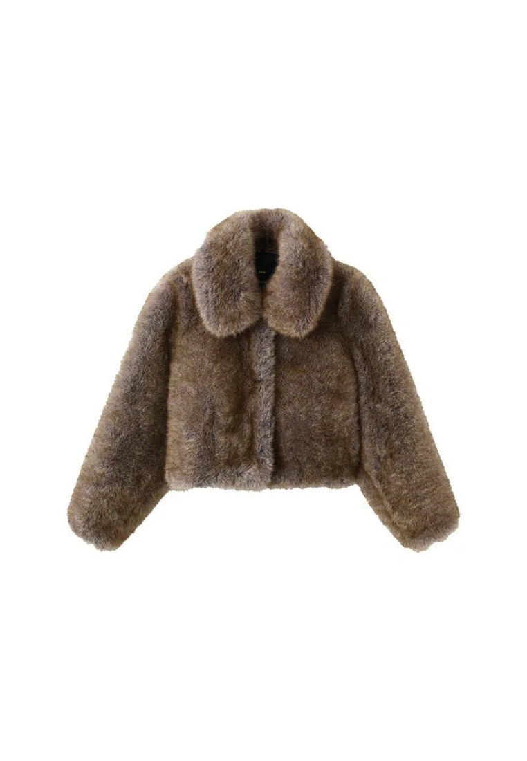 Winterjacke - beige
