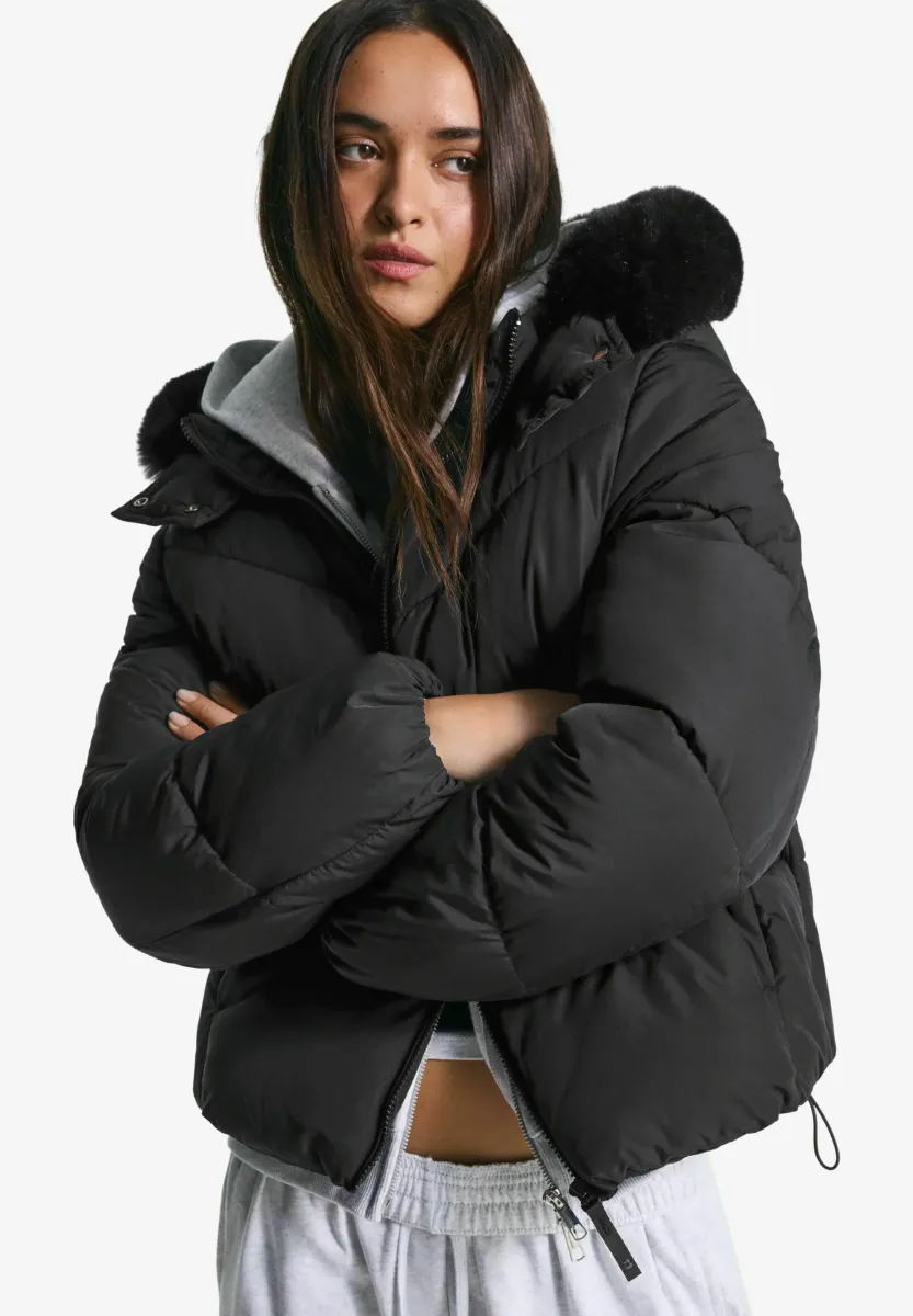 Winterjacke - black