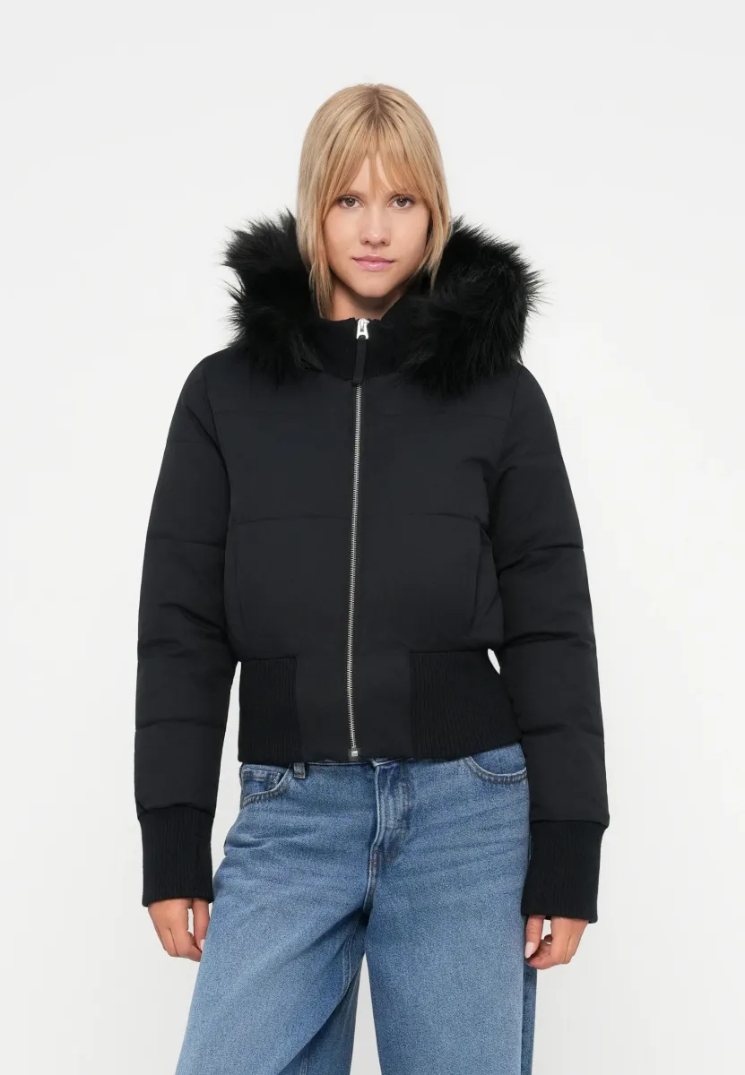 Winterjacke - black
