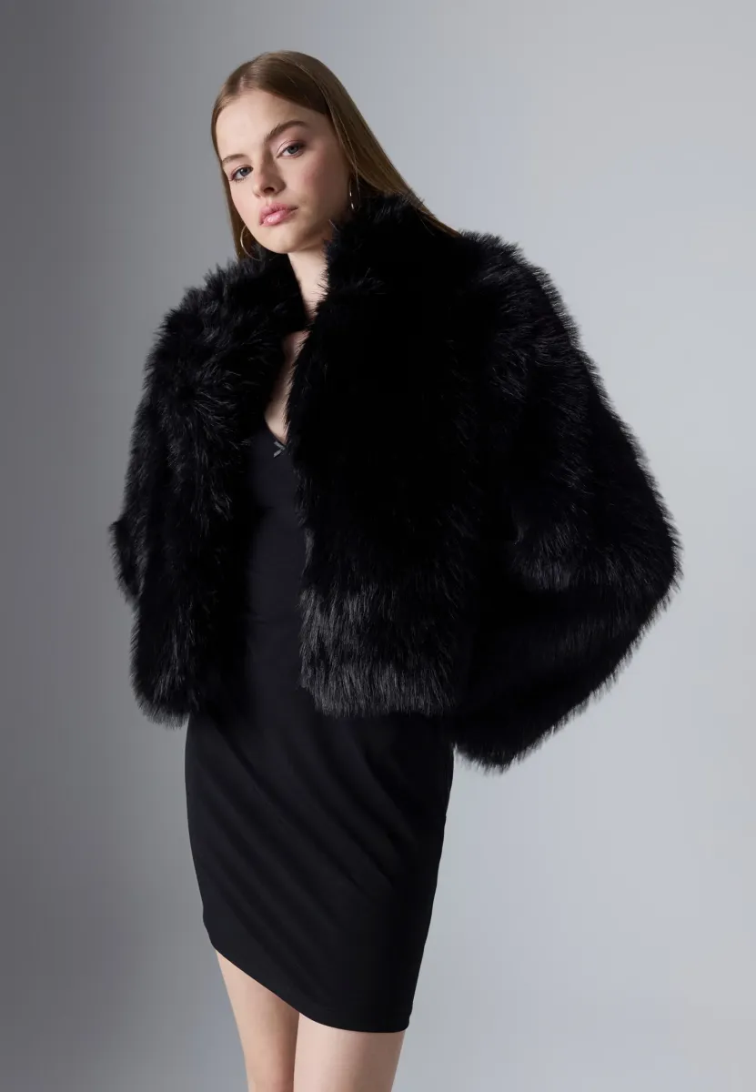 Winterjacke - black