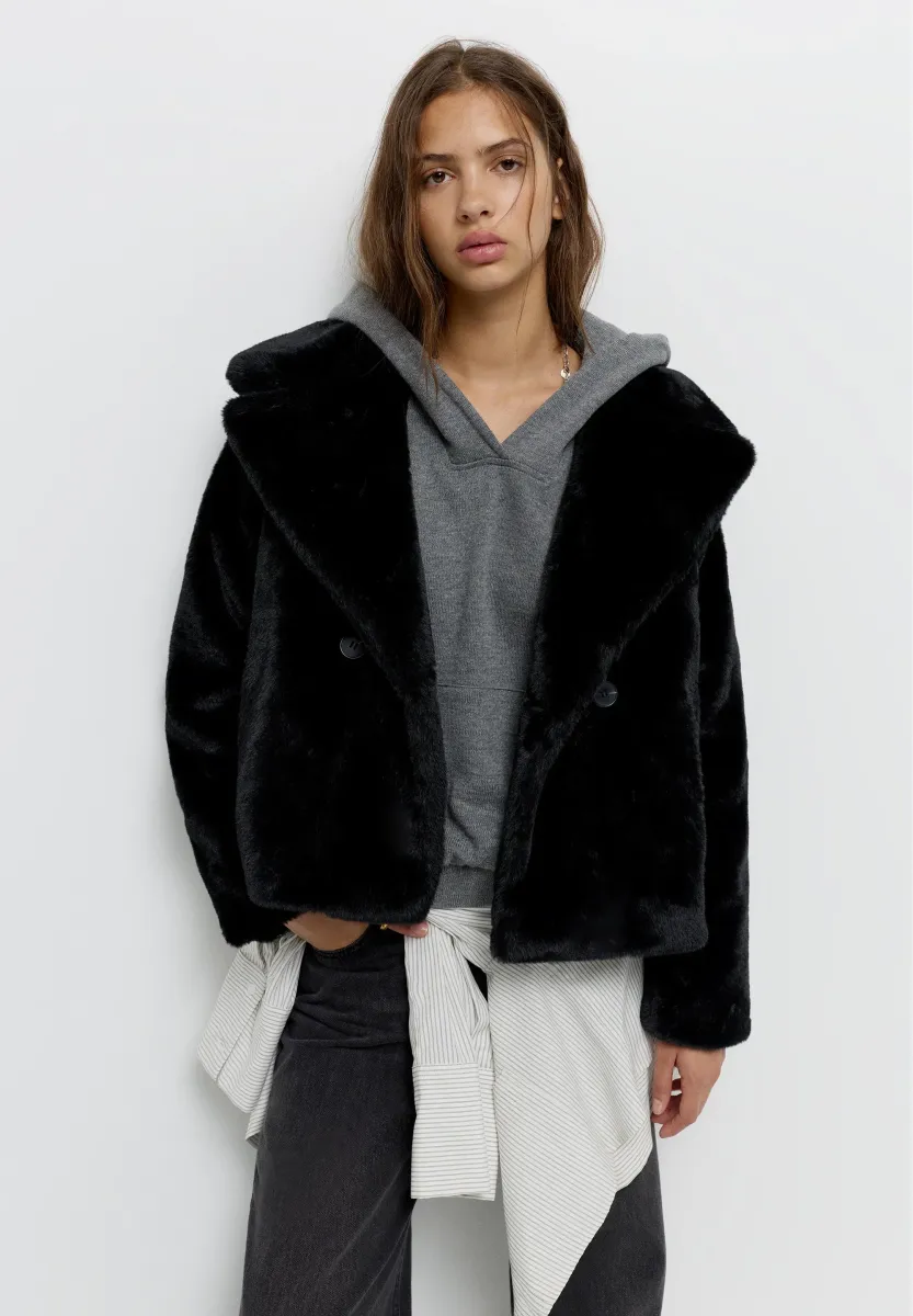 Winterjacke - black