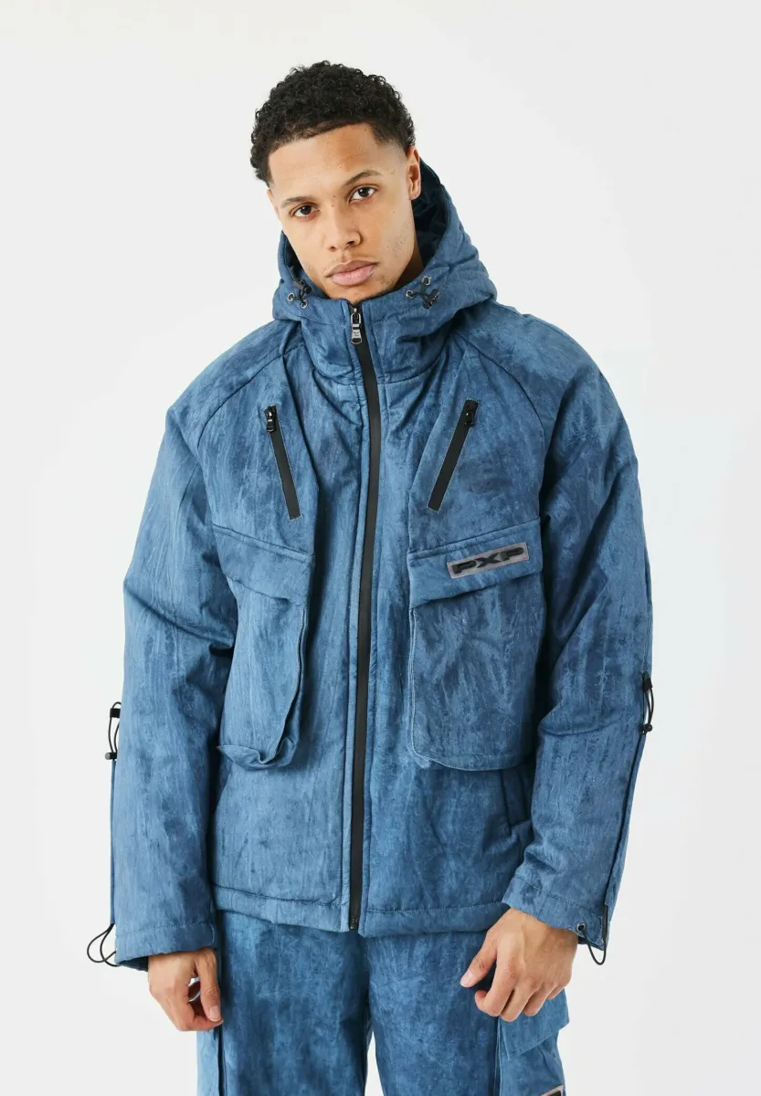 Winterjacke - bleu