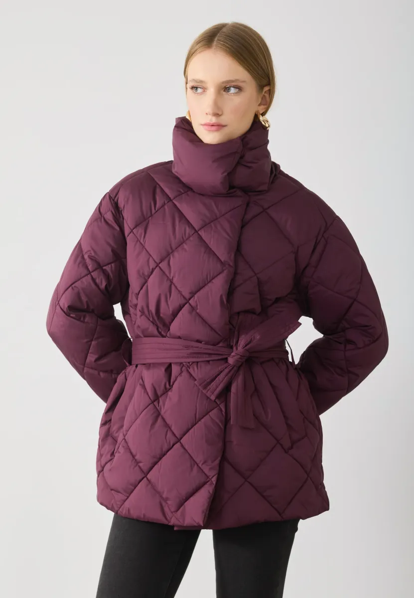 Winterjacke - bordeaux
