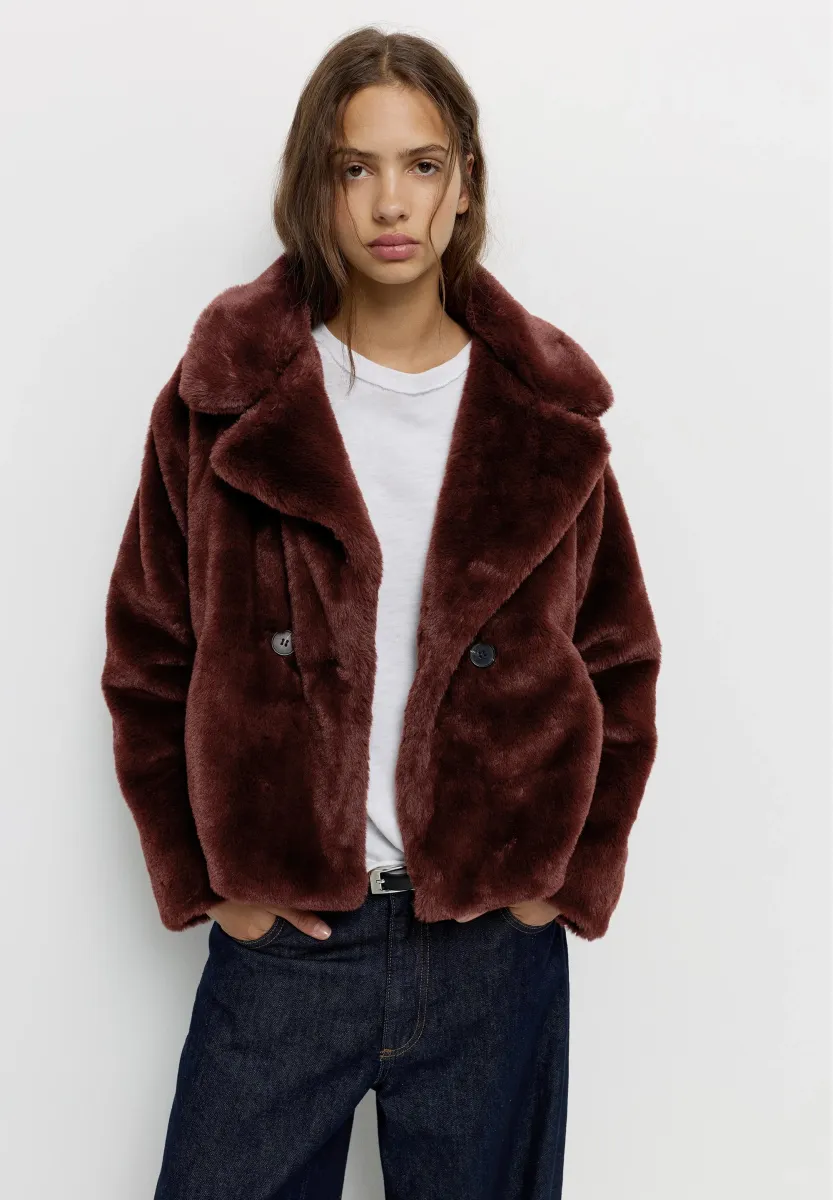 Winterjacke - bordeaux