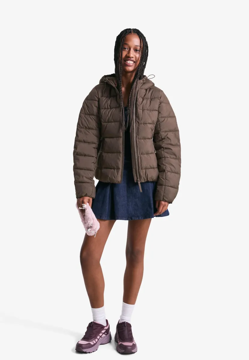 Winterjacke - dark brown