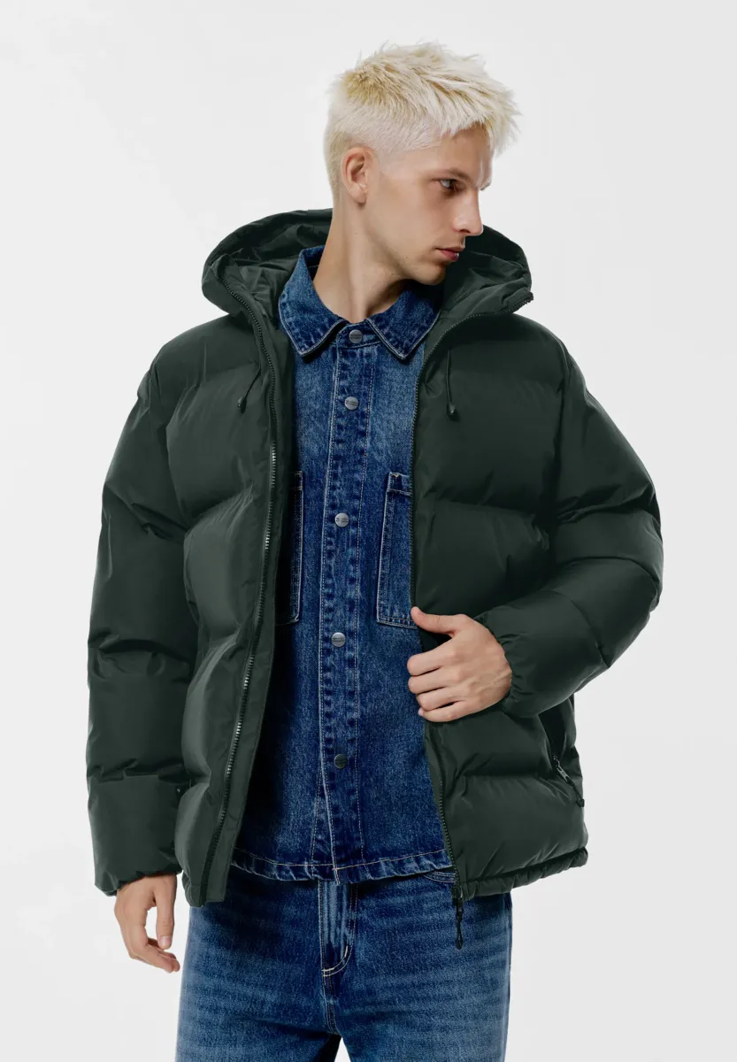 Winterjacke - dark green