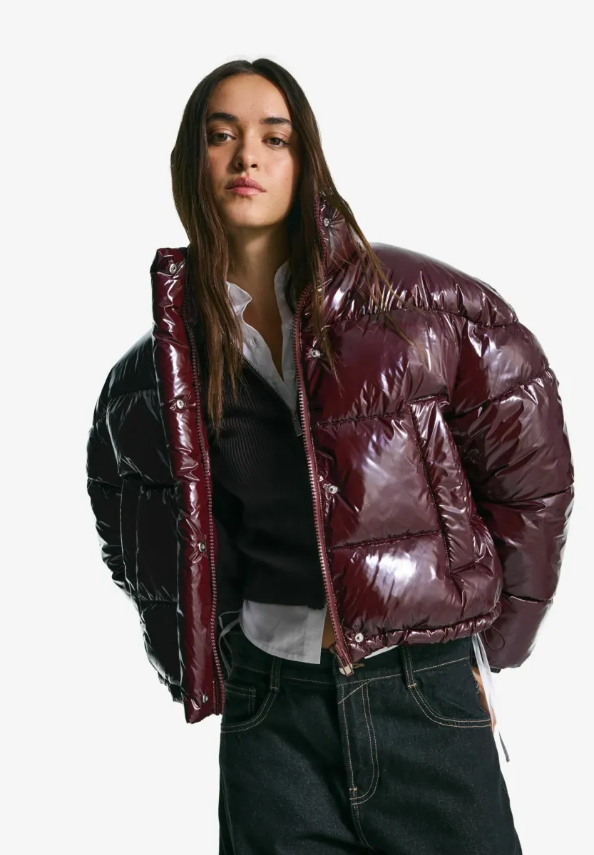 Winterjacke - dark red
