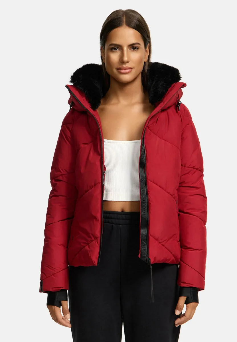 Winterjacke - dark red