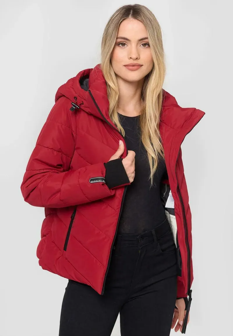 Winterjacke - dark red