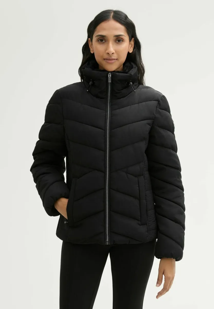 Winterjacke - deep black