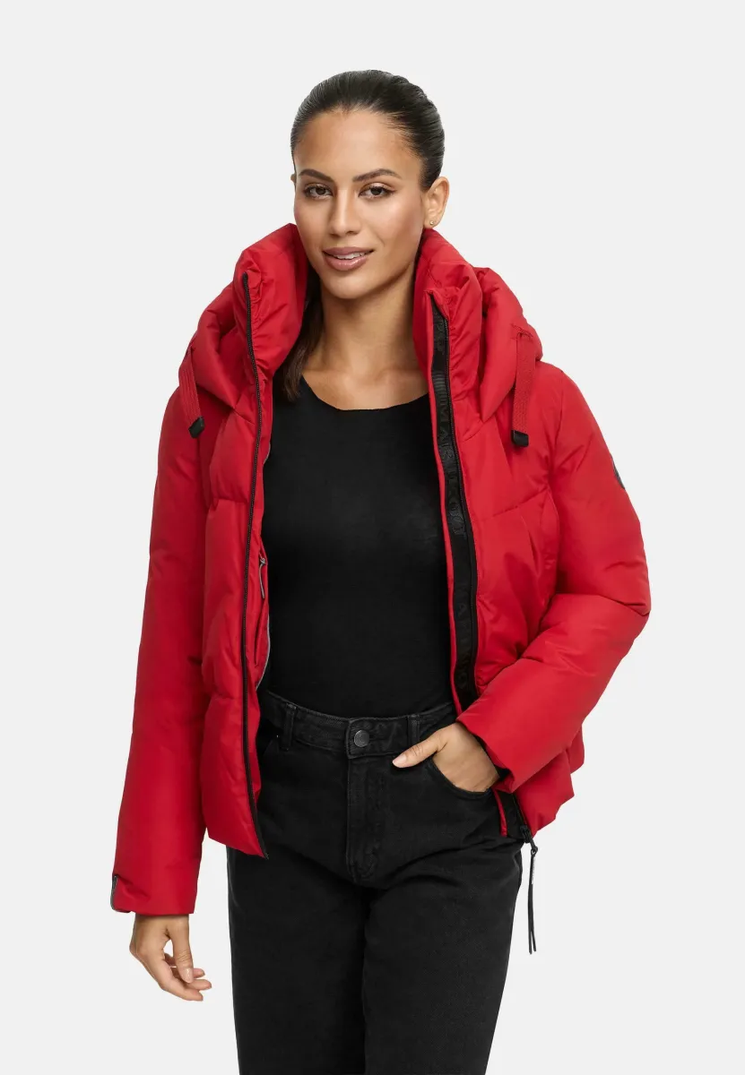 Winterjacke - deep red