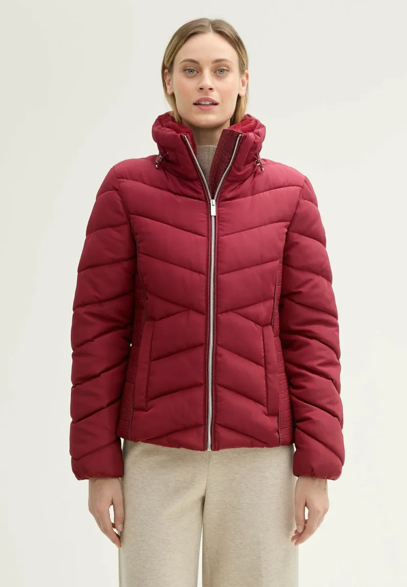 Winterjacke - deep red