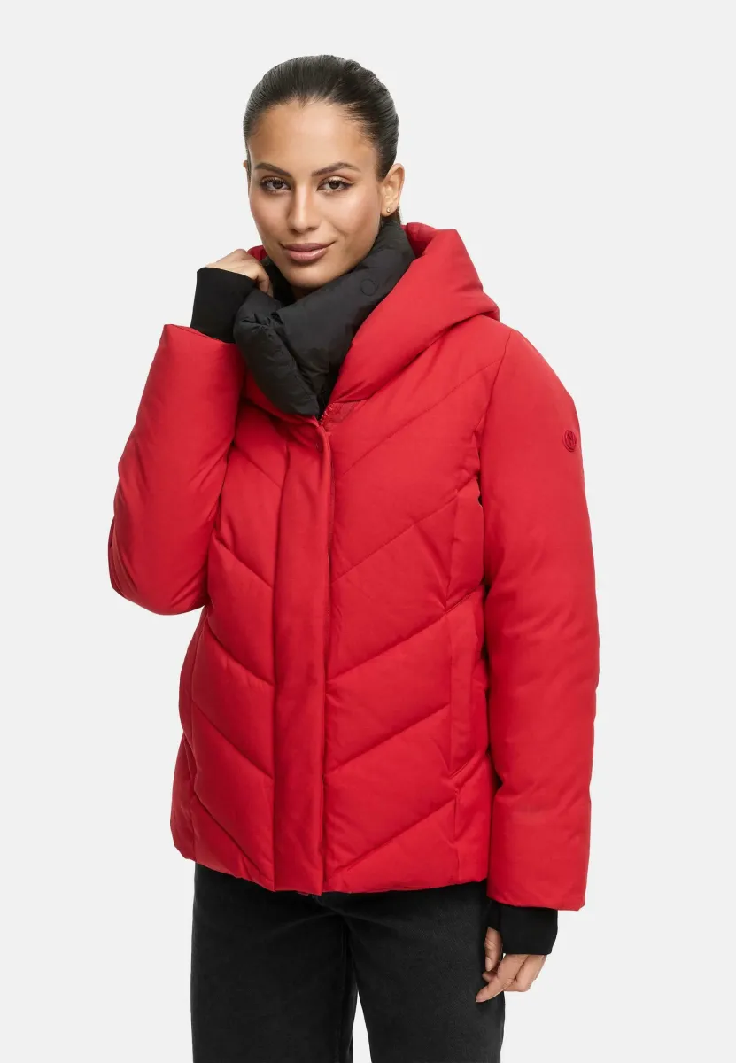 Winterjacke - deep red