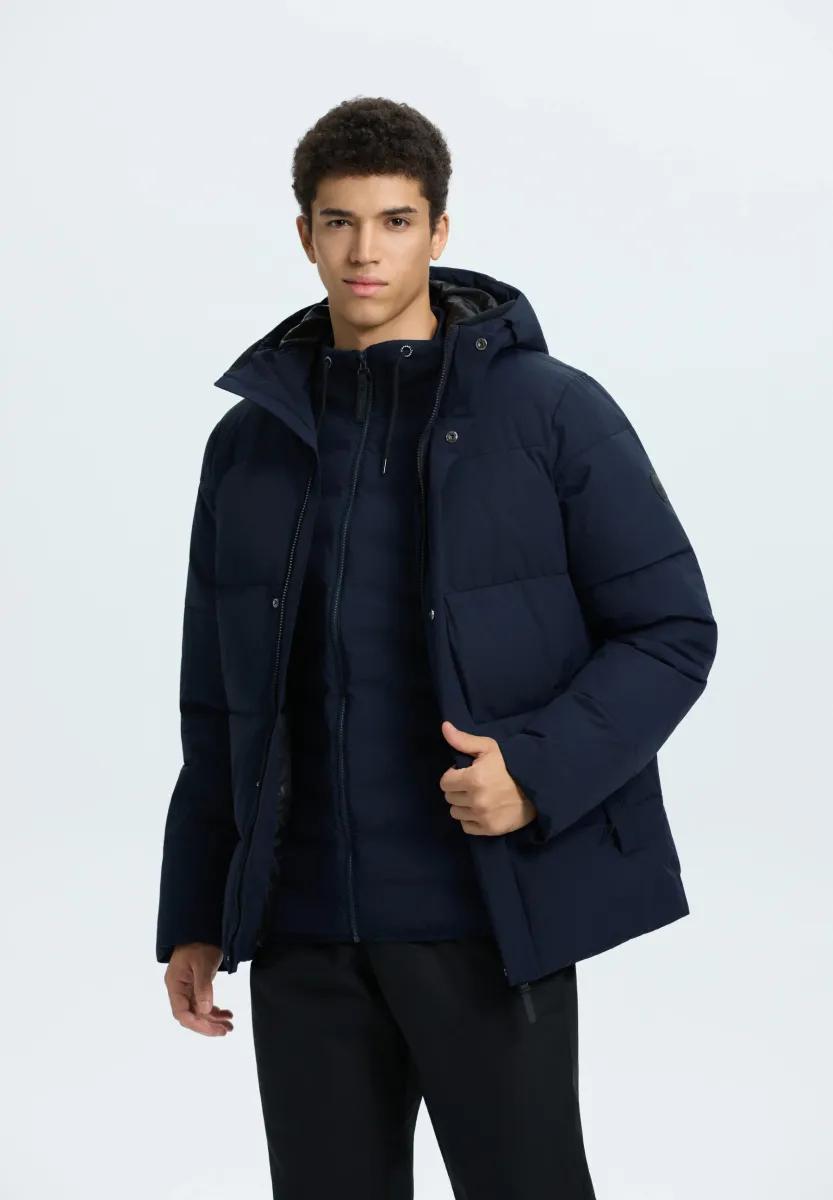 Winterjacke - dunkel blau