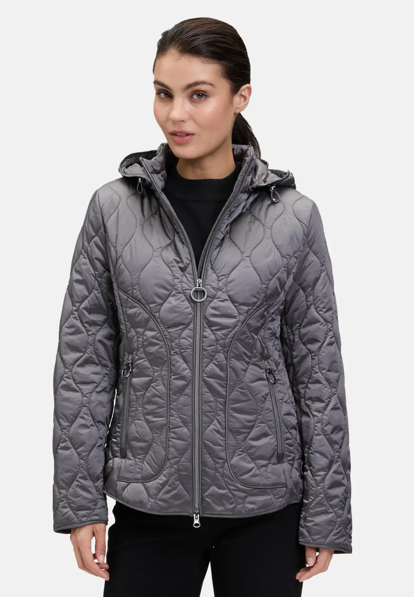 Winterjacke - dunkel grau