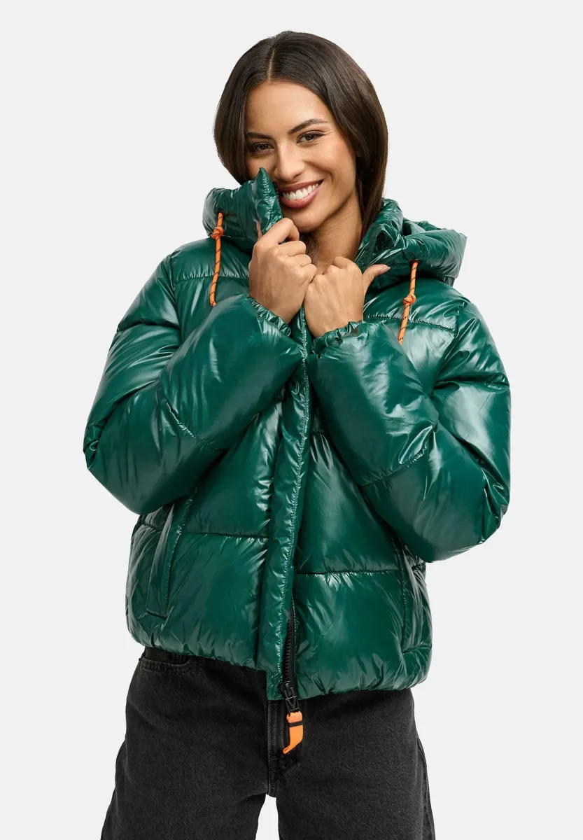 Winterjacke - evergreen