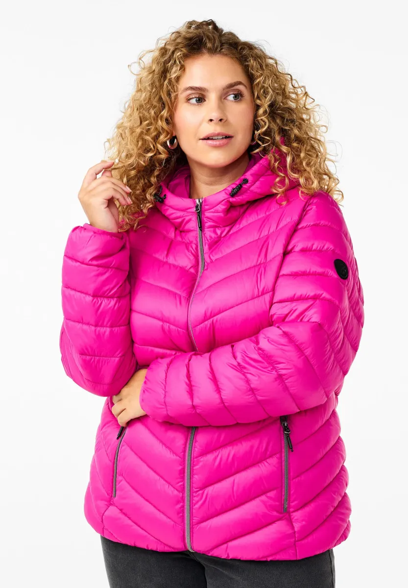 Winterjacke - fuchsia red