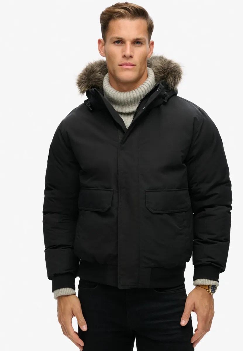 Winterjacke - jet black
