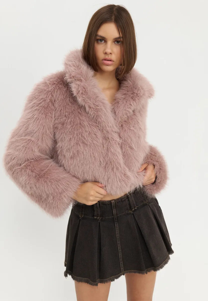 Winterjacke - light pink