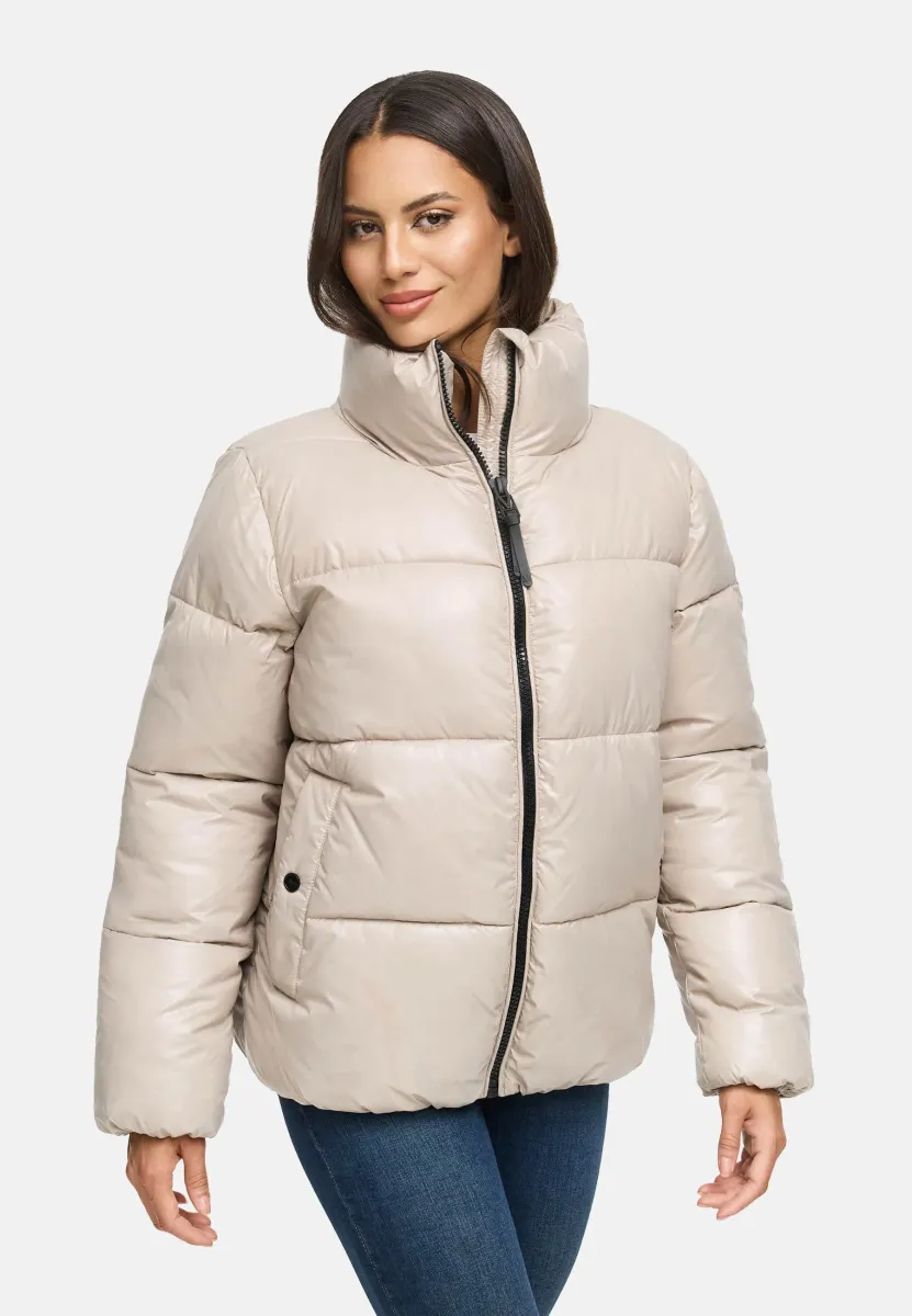 Winterjacke - light taupe
