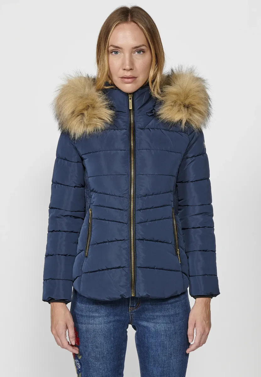 Winterjacke - navy