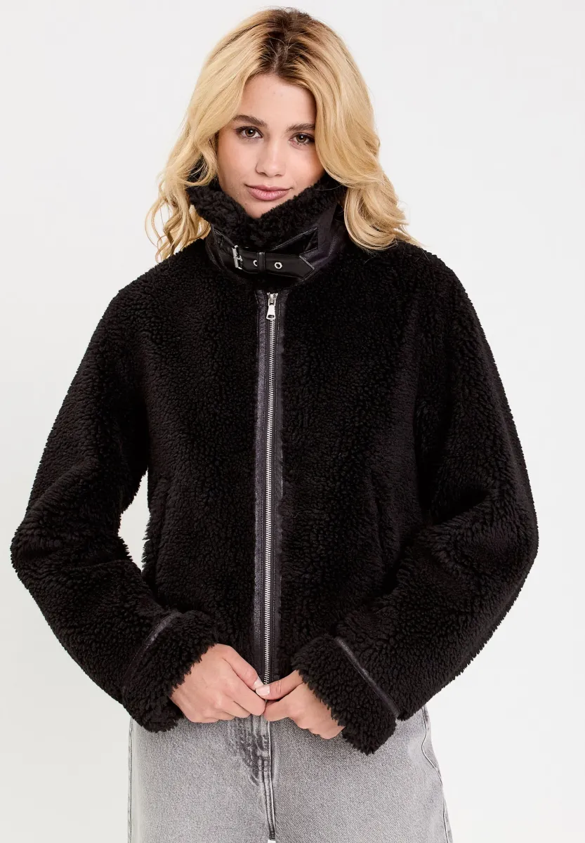 Winterjacke - noir
