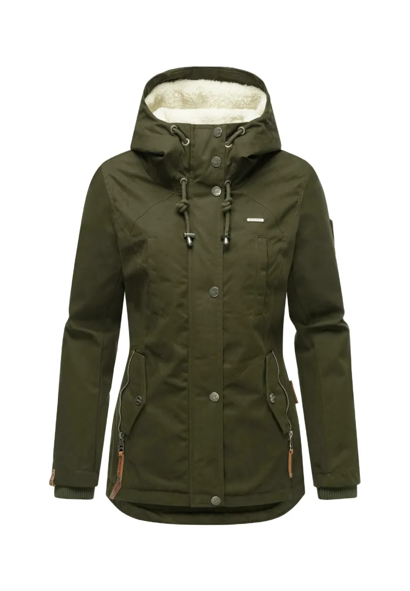 Winterjacke - olive