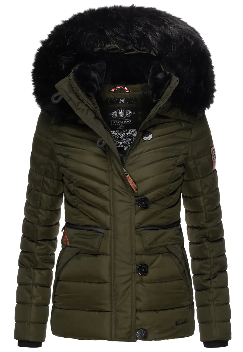 Winterjacke - olive